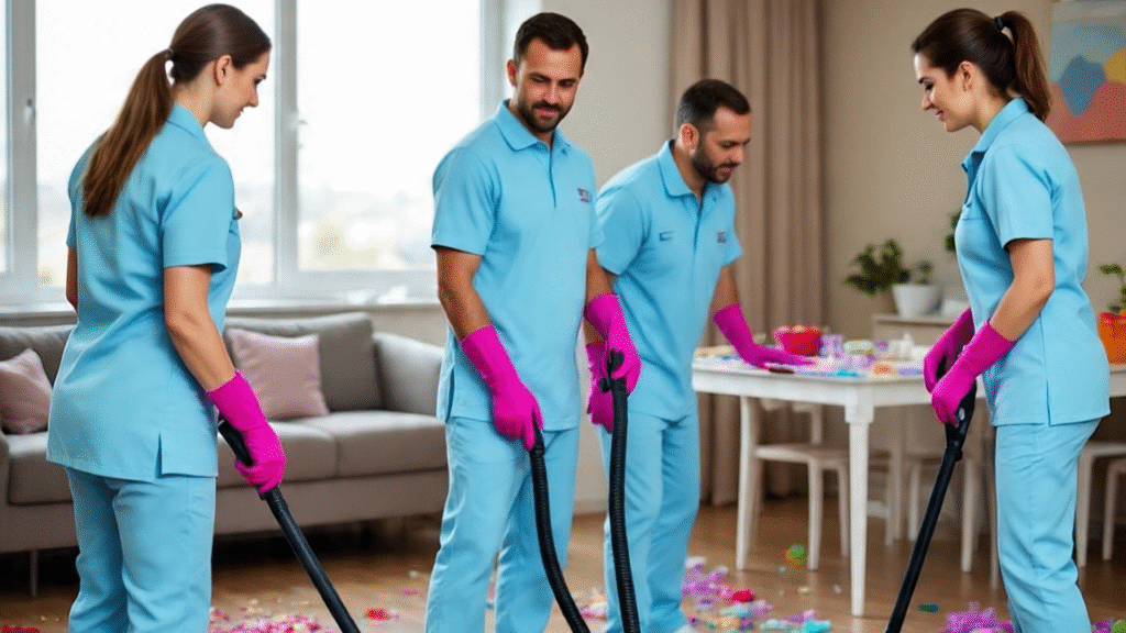 event cleaning